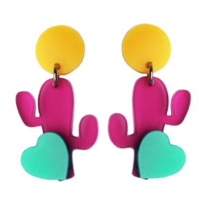 Pendientes Cactus