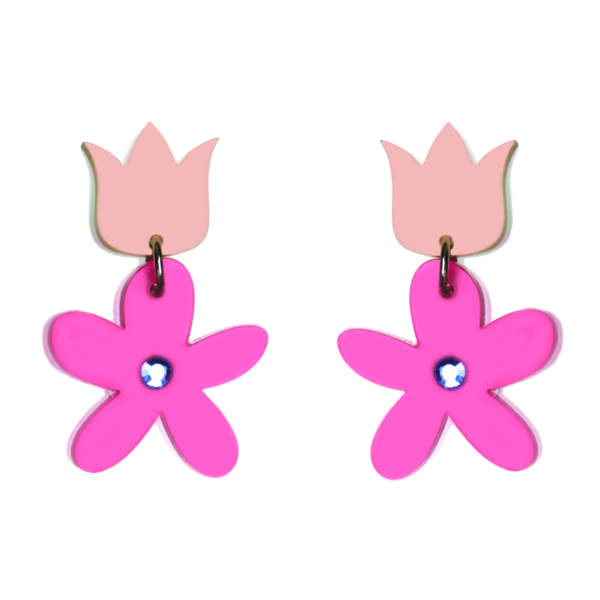 Pendientes Flor