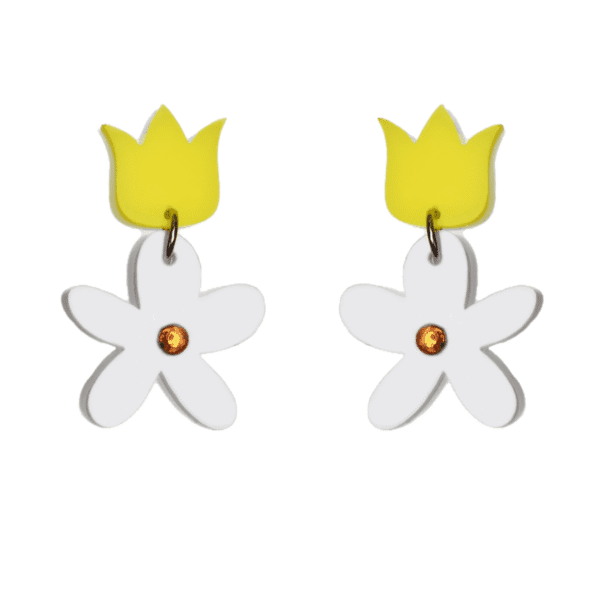 Pendientes Flor