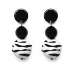 Pendientes Cebra