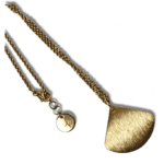 Collar dorado acero
