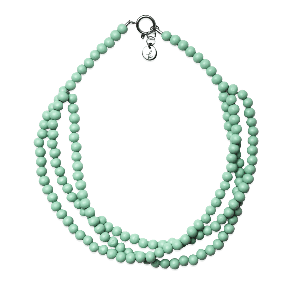 Collar Menta Poleo - bisutería artesanal de Katarsis