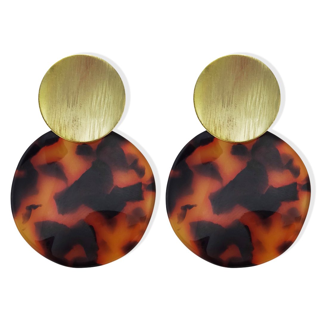 Pendientes-animal-print2 Pendientes Naina - bisutería artesanal de Katarsis