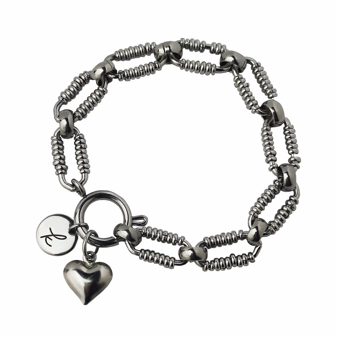 Pulsera-corazon Pulsera Love Me - bisutería artesanal de Katarsis