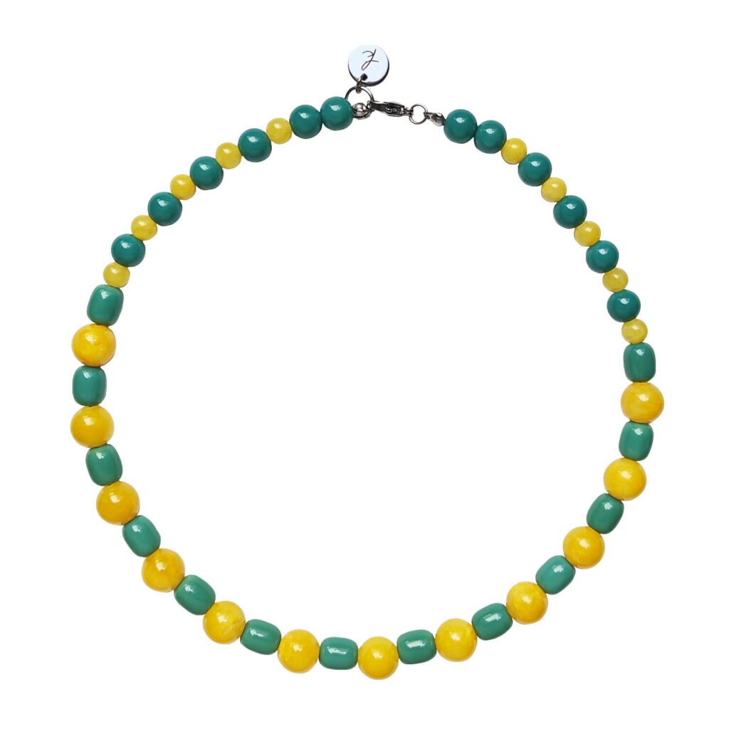 Collar Jaune - bisutería artesanal de Katarsis