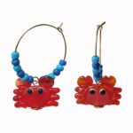 Pendientes Rosso