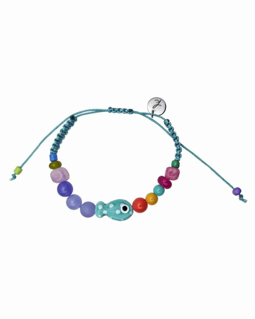 Pulsera Mar de Colores - bisutería artesanal de Katarsis