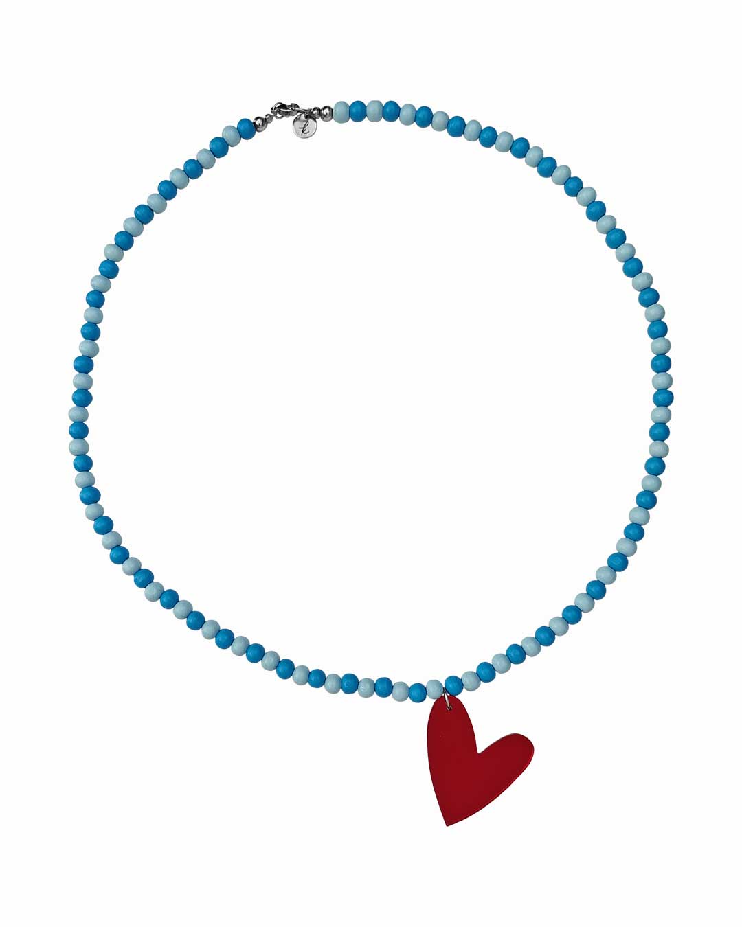 Collar-corazon Collar Amor de Verano - bisutería artesanal de Katarsis