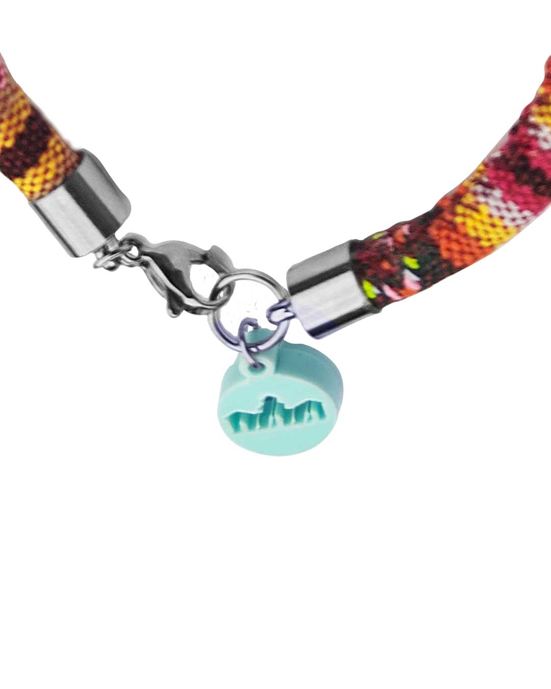 Pulsera-manchega-rosa2 Pulsera manchega rosa - detalle 3 - bisutería artesanal Katarsis