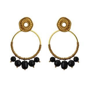 Pendientes Aurora Negra